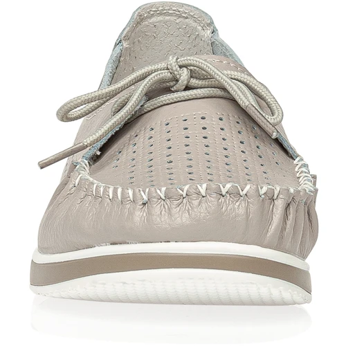 Женские серые мокасины Baden