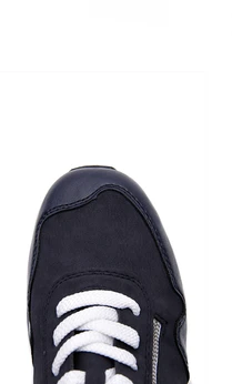 Женские синие кроссовки Rieker