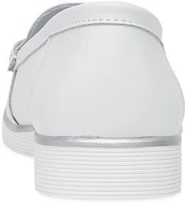 Женские белые мокасины Baden