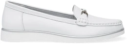 Женские белые мокасины Baden