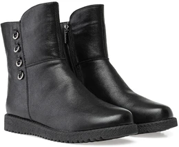 Женские черные ботинки Baden (Натуральная шерсть)