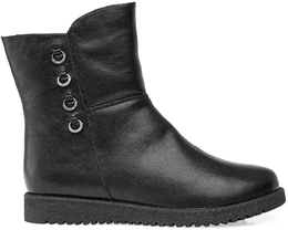 Женские черные ботинки Baden (Натуральная шерсть)