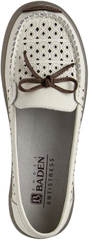 Женские бежевые мокасины Baden