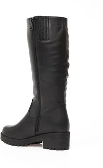 Женские черные сапоги Baden (Натуральная шерсть)