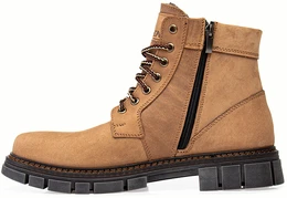 Мужские коричневые ботинки Baden (Натуральная шерсть)