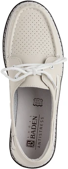 Женские бежевые топсайдеры Baden