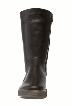 Женские коричневые полусапоги Romer (Натуральная шерсть)