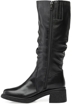 Женские черные сапоги Baden (Натуральный мех)