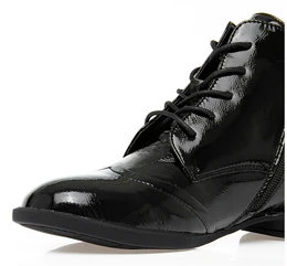 Женские черные ботинки Baden (Байка)