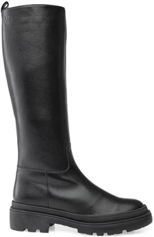 Женские черные сапоги Janita (Натуральный мех)