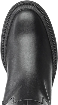 Женские черные сапоги Janita (Натуральный мех)