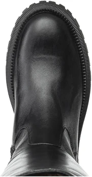 Женские черные сапоги Romer (Натуральный мех)