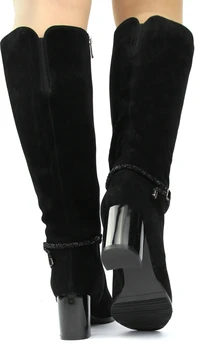 Женские черные сапоги Bludo (Евромех)