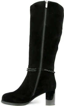 Женские черные сапоги Bludo (Евромех)