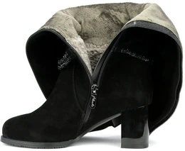 Женские черные сапоги Bludo (Евромех)