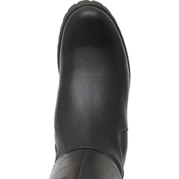 Женские черные ботфорты Janita (Натуральный мех)