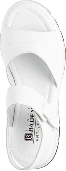 Женские белые босоножки Baden