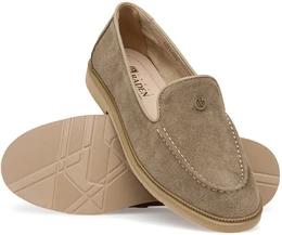 Женские коричневые лоферы Baden