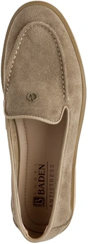 Женские коричневые лоферы Baden