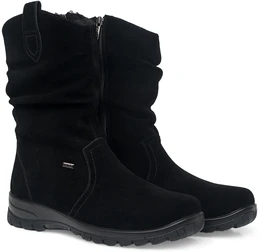 Женские черные полусапоги Baden (Натуральная шерсть)