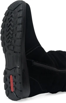 Женские черные полусапоги Baden (Натуральная шерсть)