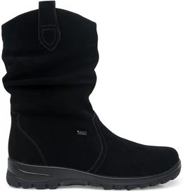 Женские черные полусапоги Baden (Натуральная шерсть)