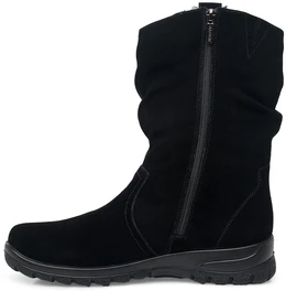 Женские черные полусапоги Baden (Натуральная шерсть)