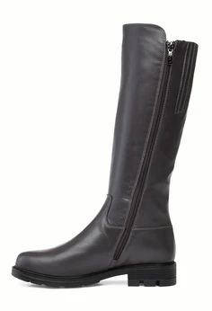 Женские фиолетовые сапоги Francesco Donni (Натуральный мех)