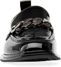 Женские черные лоферы Lavida