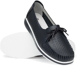 Женские синие мокасины Baden