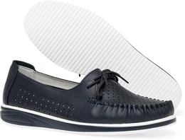 Женские синие мокасины Baden