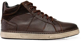 Мужские коричневые ботинки Baden (Натуральная шерсть)