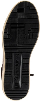 Мужские коричневые ботинки Baden (Натуральная шерсть)