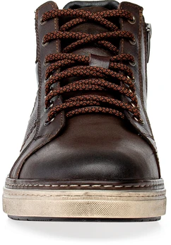 Мужские коричневые ботинки Baden (Натуральная шерсть)