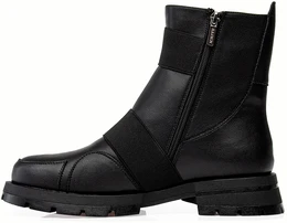 Женские черные ботинки Baden (Натуральная шерсть)
