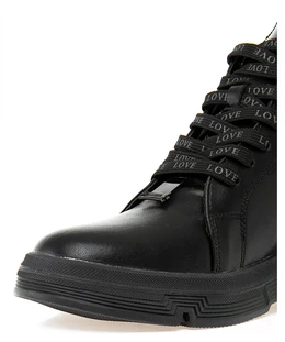 Женские черные ботинки Baden (Байка)