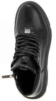 Женские черные ботинки Baden (Байка)