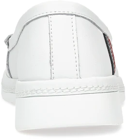 Женские белые мокасины Baden