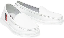 Женские белые мокасины Baden