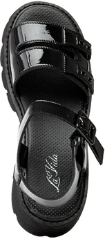 Женские черные босоножки Lavida