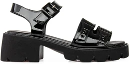 Женские черные босоножки Lavida