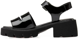 Женские черные босоножки Lavida