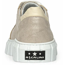 Женские бежевые кеды Ascalini