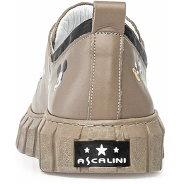 Женские бежевые кеды Ascalini