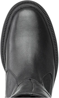 Женские черные полусапоги Janita (Натуральный мех)