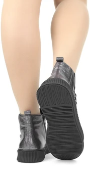 Женские серебряные ботинки Balex (Байка)