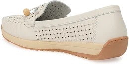 Женские бежевые мокасины Wilmar