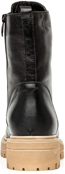 Женские черные ботинки Francesco Donni (Байка)