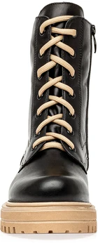 Женские черные ботинки Francesco Donni (Байка)