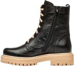 Женские черные ботинки Francesco Donni (Байка)